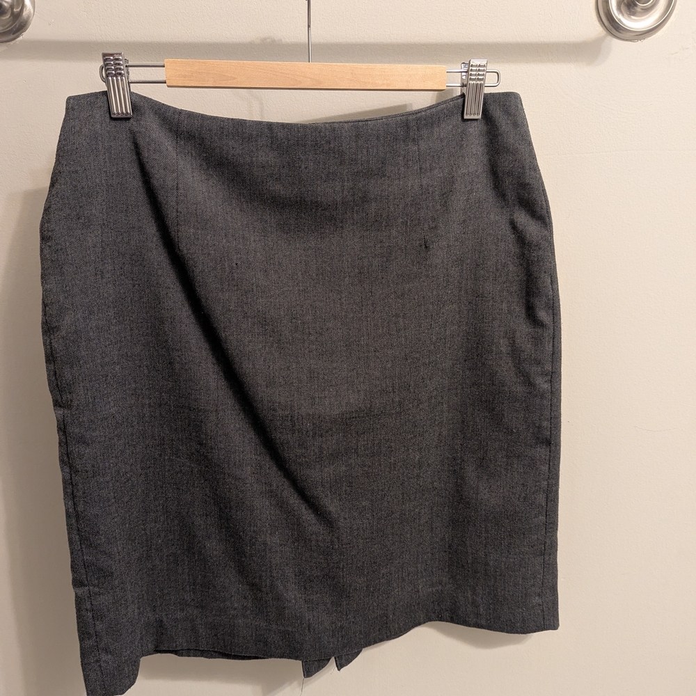 Banana Republic Charcoal Pencil Skirt